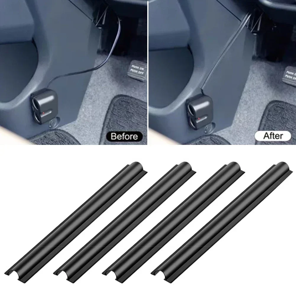 Car Cable Organizer - ที่รัดสายไฟในรถยนต์แบบซ่อน 4/8 ชิ้น อุปกรณ์ป้องกันสายไฟแบบซ่อน ที่ยึดสายเคเบิล อุปกรณ์จัดระเบียบสายเคเบิล
