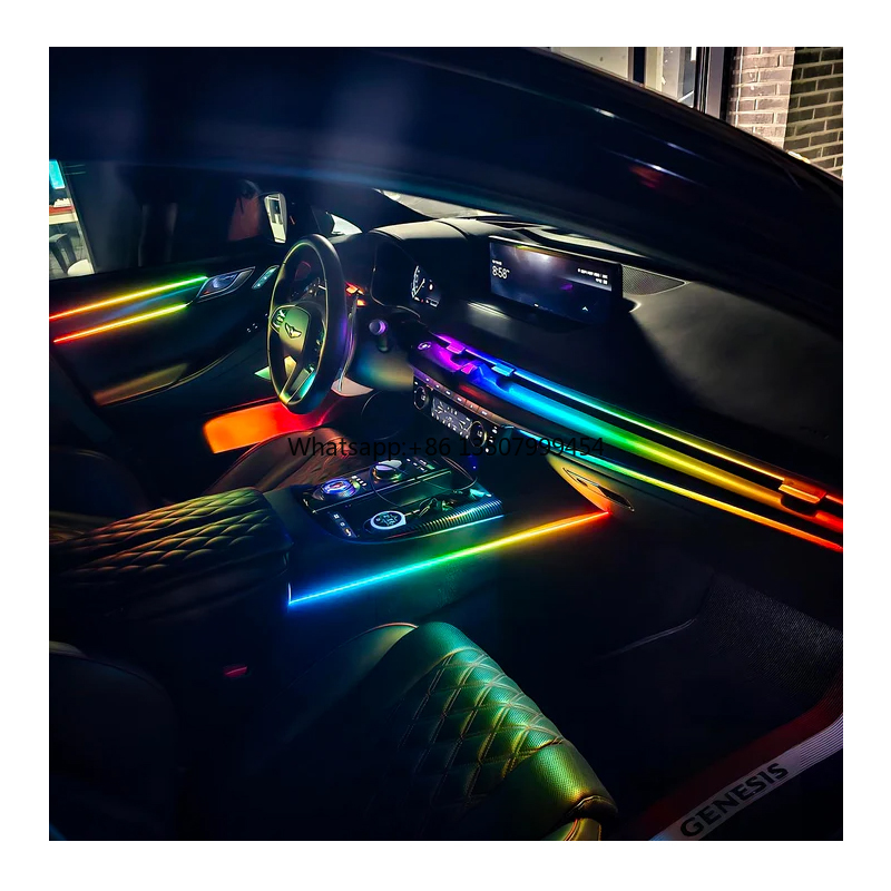 Car Led Light - ไฟตกแต่งภายในรถยนต์ LED 256 สี สร้างบรรยากาศสากล ราคาโรงงาน