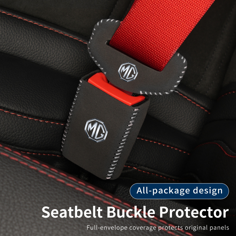 Car Seat Cover - ฝาครอบป้องกันหัวเข็มขัดนิรภัยในรถยนต์ ปลั๊กคลิปนิรภัย สำหรับรถยนต์ Morris Garages MG