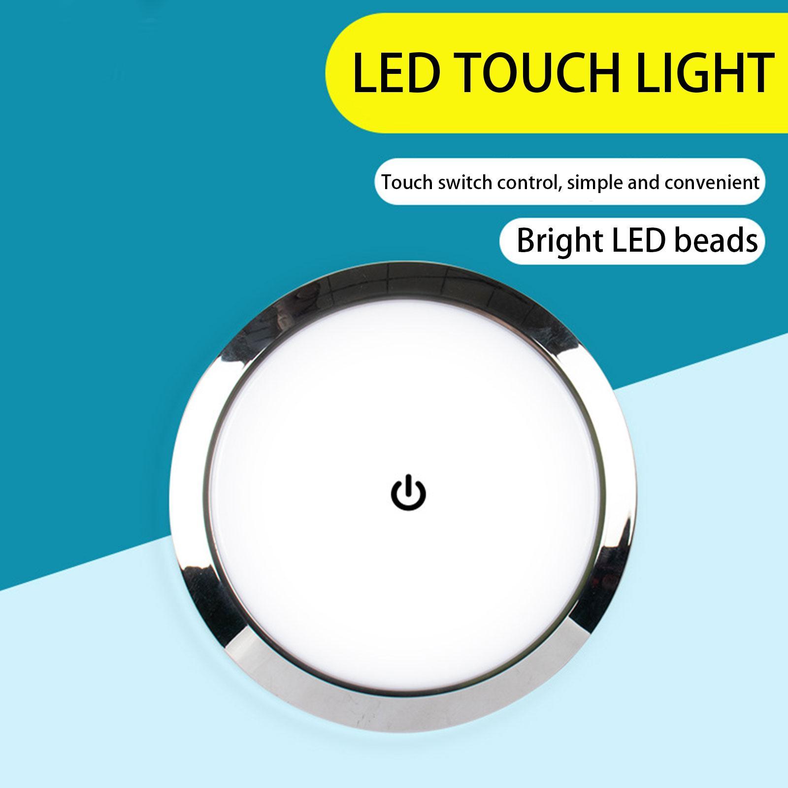 Car Led Light - ไฟ LED ติดเพดานภายในรถ RV พร้อมสวิตช์ 5W