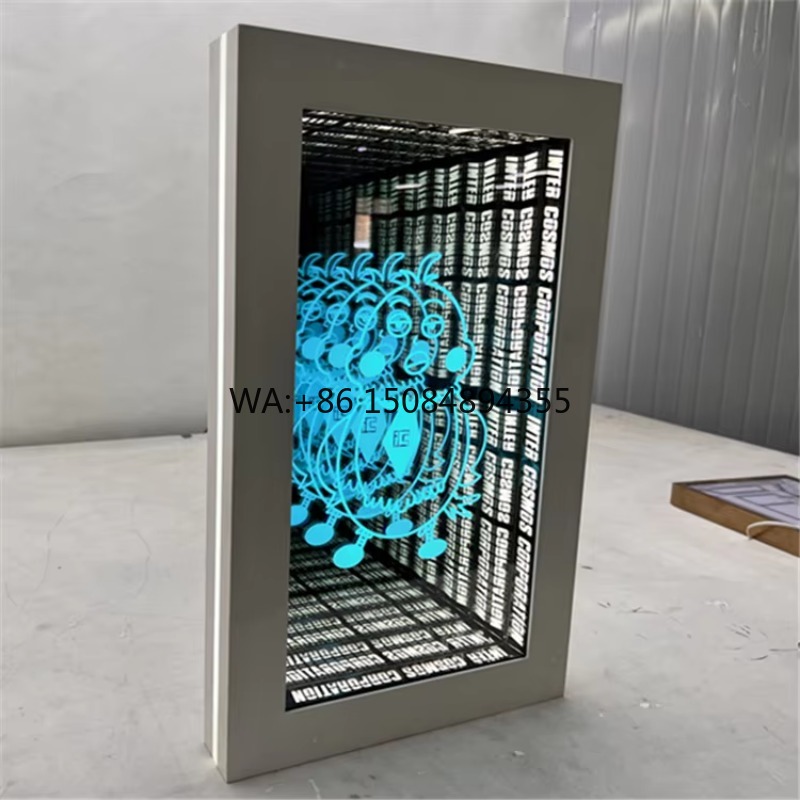 Car Mirror - กระจก LED Infinity 3D สำหรับอาคาร สำนักงาน