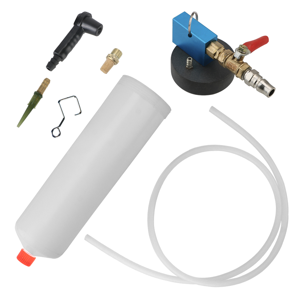 Car Vacuum - เครื่องมือเปลี่ยนถ่ายน้ำมันเบรกสำหรับรถยนต์แบบมืออาชีพ - ปั๊มฉีดยาสำหรับถ่ายน้ำมันเชื้อเพลิงและเครื่องมือไล่ลมเบรกแบบสุญญากาศ
