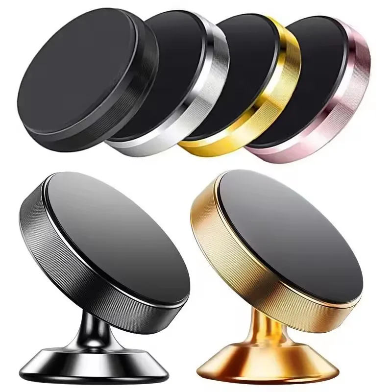 Car Phone Holder - ที่ยึดโทรศัพท์ในรถยนต์แบบแม่เหล็ก ขาตั้งโทรศัพท์มือถือ รองรับ GPS สำหรับ iPhone