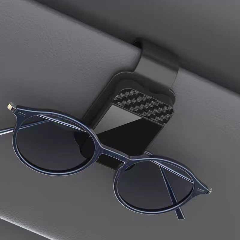 Car Organizer - ที่หนีบแว่นตาสำหรับรถยนต์สำหรับครอบครัว ที่เก็บแว่นกันแดด ที่วางแว่นตา ที่เก็บบัตร ที่เก็บตั๋ว อุปกรณ์จัดเก็บภายในรถยนต์