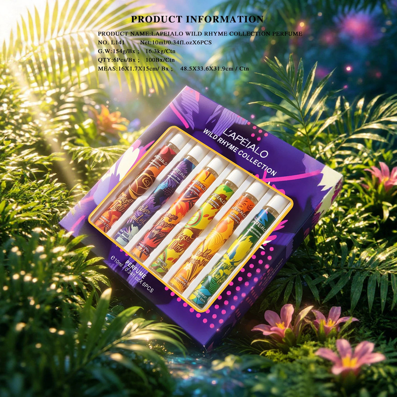 Car Air Freshener - ชุดของขวัญ 6 ชิ้น สเปรย์ปรับอากาศกลิ่นดอกไม้เขตร้อน สำหรับใช้ในบ้าน ขจัดกลิ่นไม่พึงประสงค์ในห้อง