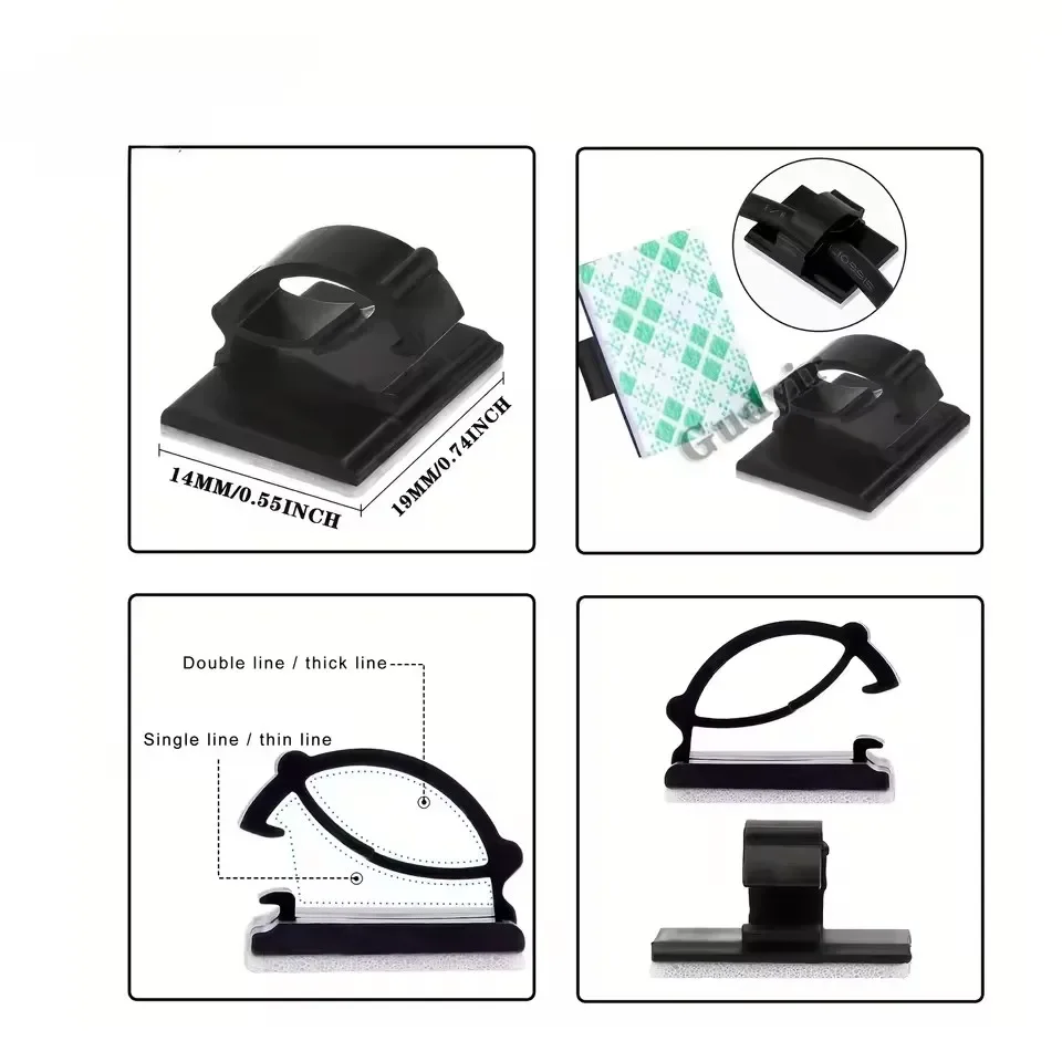 ที่หนีบสายชาร์จในรถยนต์แบบมีกา - Car Cable Organizer บทวิจารณ์และราคา