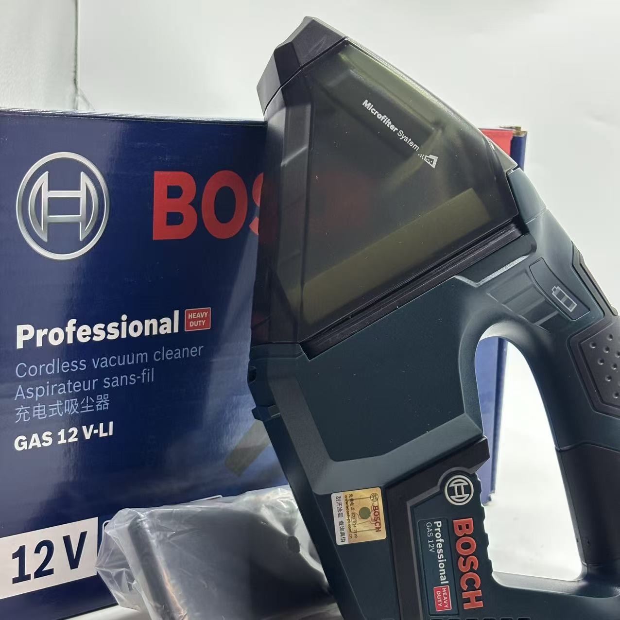 เครื่องดูดฝุ่น Bosch GAS 12V-L - Car Vacuum บทวิจารณ์และราคา