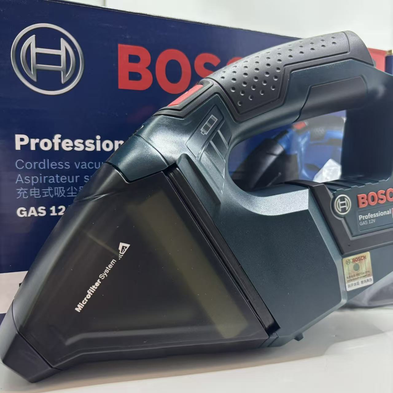 เครื่องดูดฝุ่น Bosch GAS 12V-L - Car Vacuum บทวิจารณ์และราคา