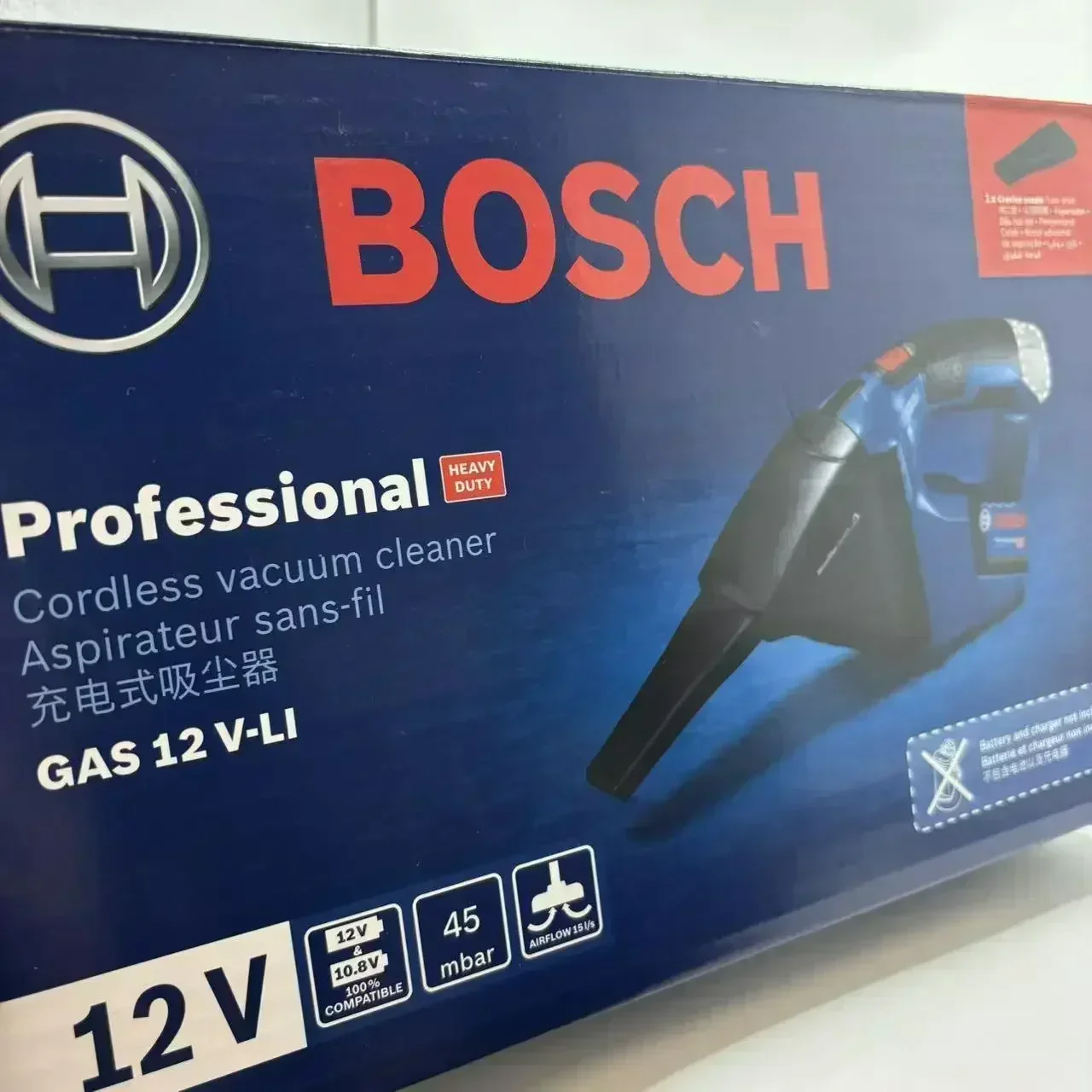 เครื่องดูดฝุ่น Bosch GAS 12V-L - Car Vacuum บทวิจารณ์และราคา