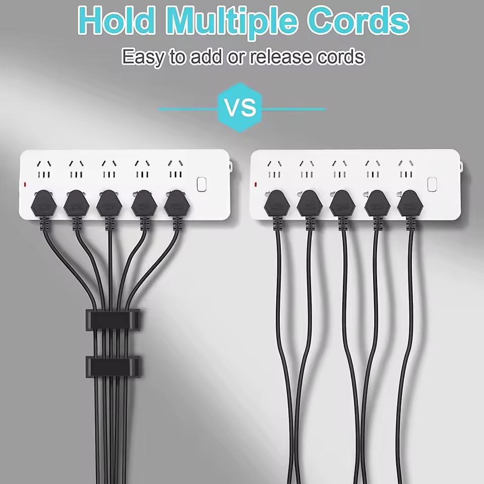 ที่จัดระเบียบสายเคเบิลแบบมีกาว - Car Cable Organizer บทวิจารณ์และราคา