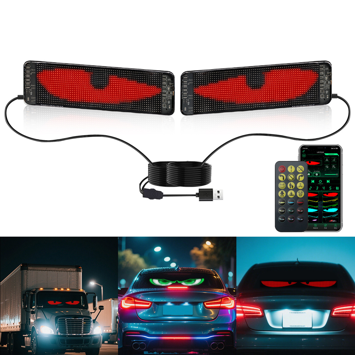 หน้าจอ LED แบบนิ่มสำหรับรถยนต์ - Car Led Light บทวิจารณ์และราคา