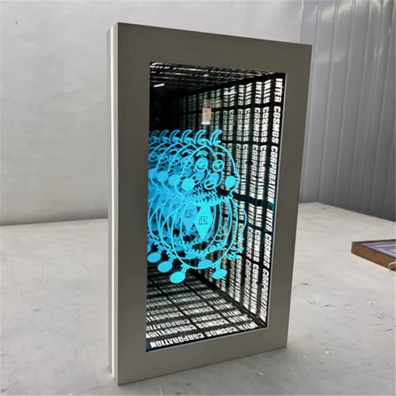 กระจก LED Infinity 3D สำหรับอา - Car Mirror บทวิจารณ์และราคา