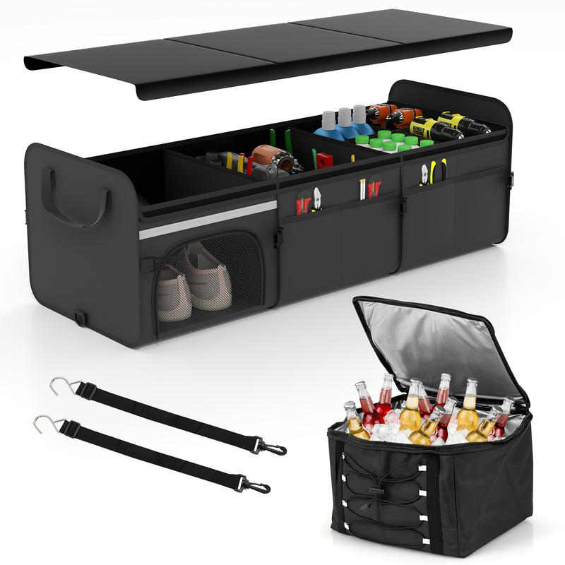 กล่องเก็บของท้ายรถขนาด 18 แกลล - Car Organizer บทวิจารณ์และราคา