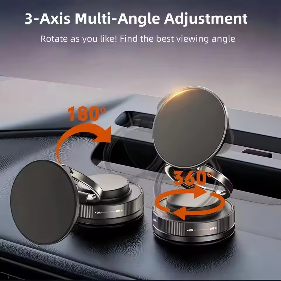 ที่วางโทรศัพท์แบบแม่เหล็กสองด้ - Car Vacuum บทวิจารณ์และราคา