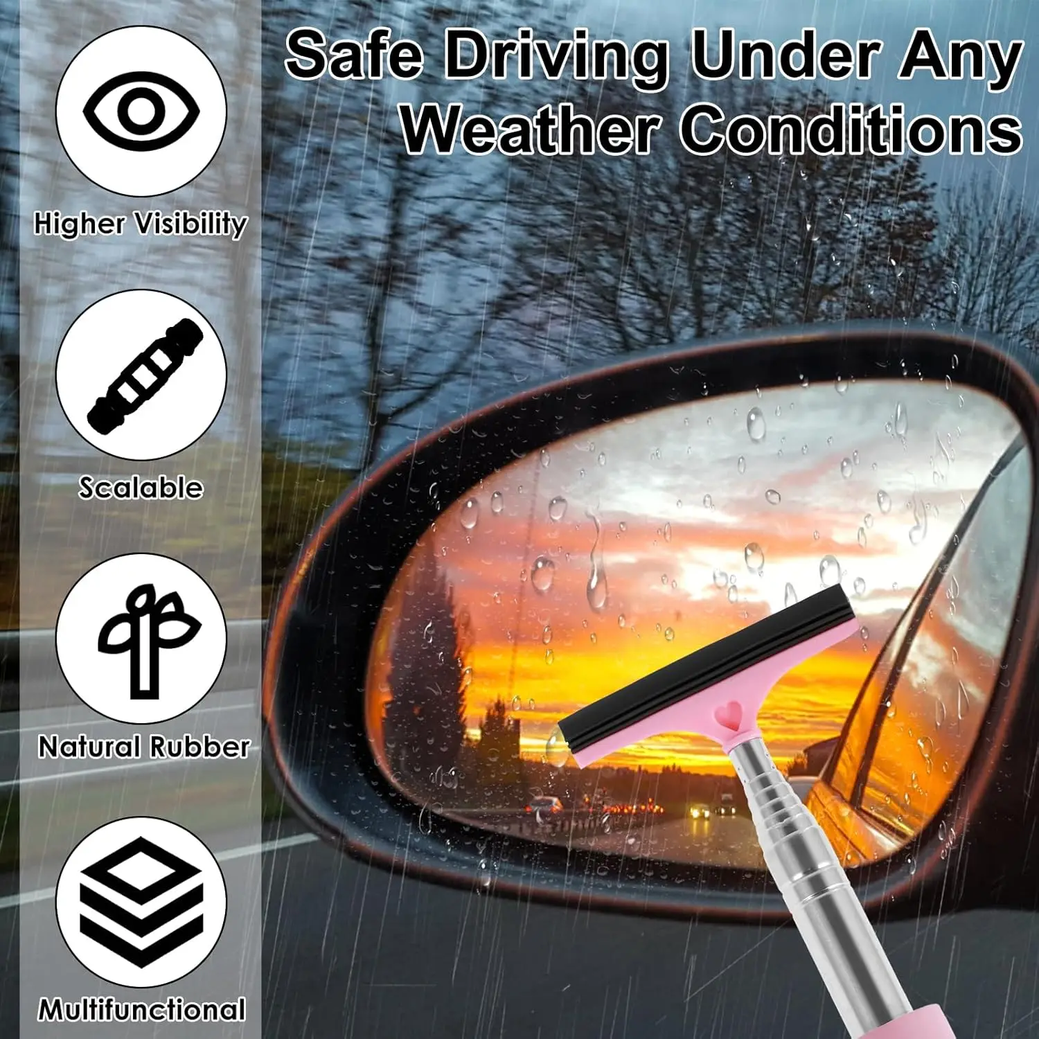 ที่ปัดน้ำฝนกระจกมองหลังแบบพับเ - Car Mirror บทวิจารณ์และราคา