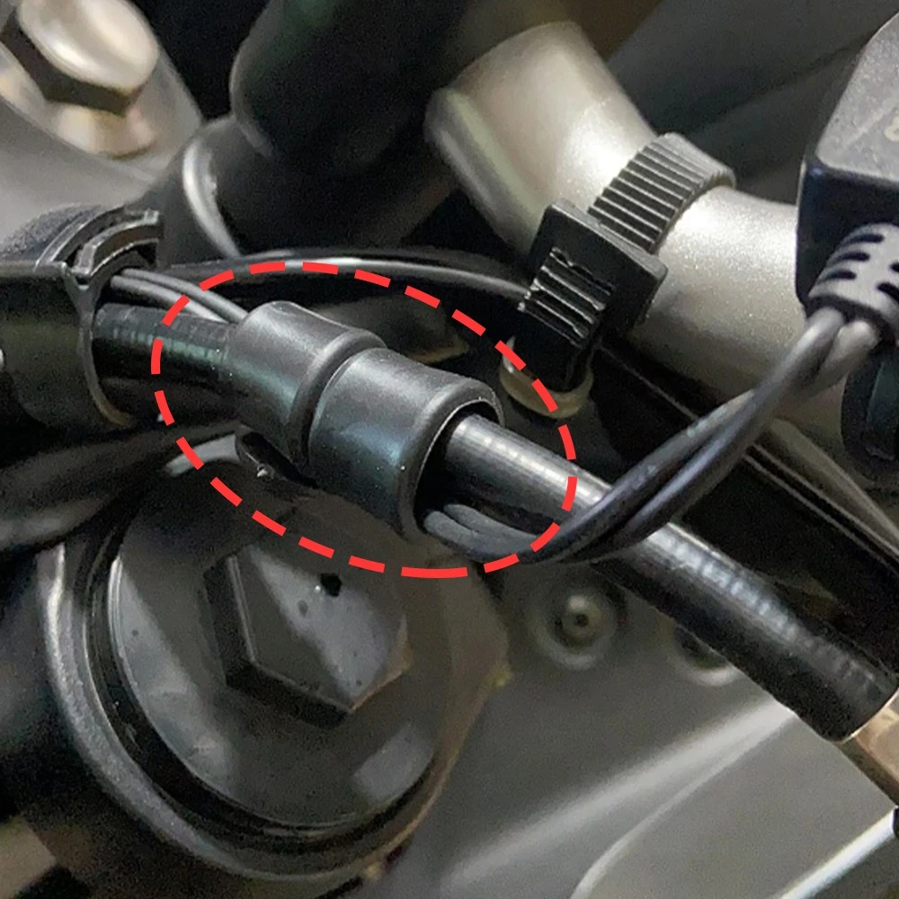 สายรัดยางยืดสายรัดสายไฟสำหรับร - Car Cable Organizer บทวิจารณ์และราคา