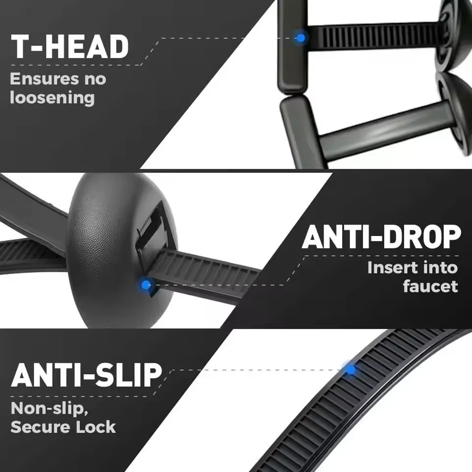สายรัดไนลอนอเนกประสงค์แบบมีหัว - Car Cable Organizer บทวิจารณ์และราคา
