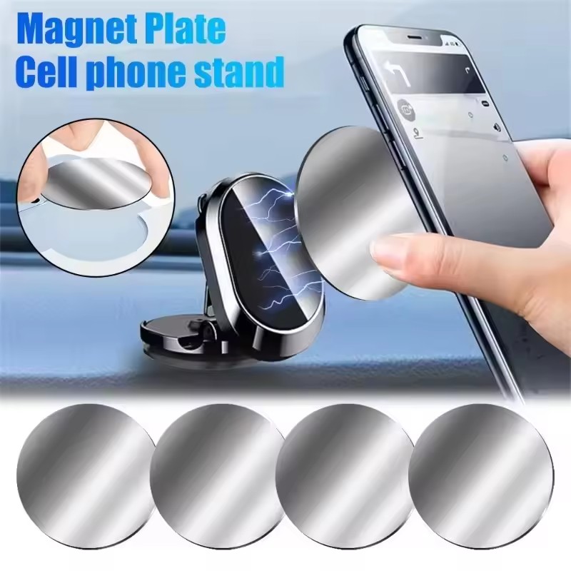 1/50 ชิ้น สติกเกอร์แผ่นโลหะบาง - Car Phone Holder บทวิจารณ์และราคา