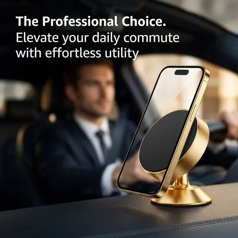 ที่วางโทรศัพท์แม่เหล็กโลหะ ขนา - Car Phone Holder บทวิจารณ์และราคา