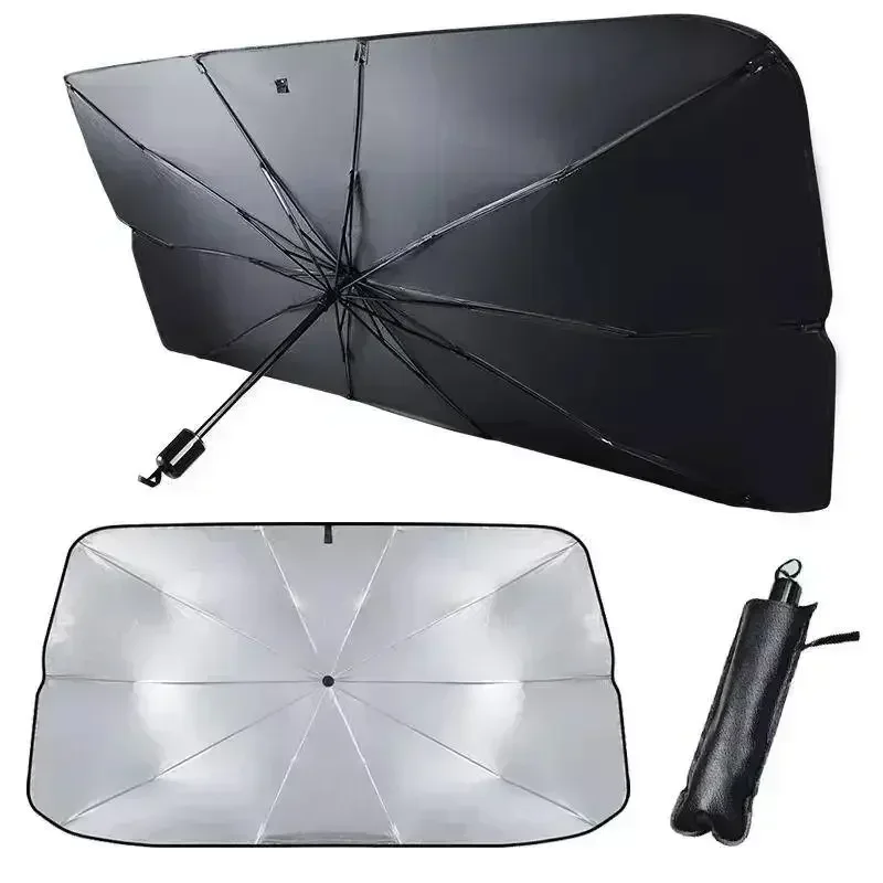แผ่นบังแดดกระจกรถยนต์แบบพับได้ - Windshield Sun Shade บทวิจารณ์และราคา