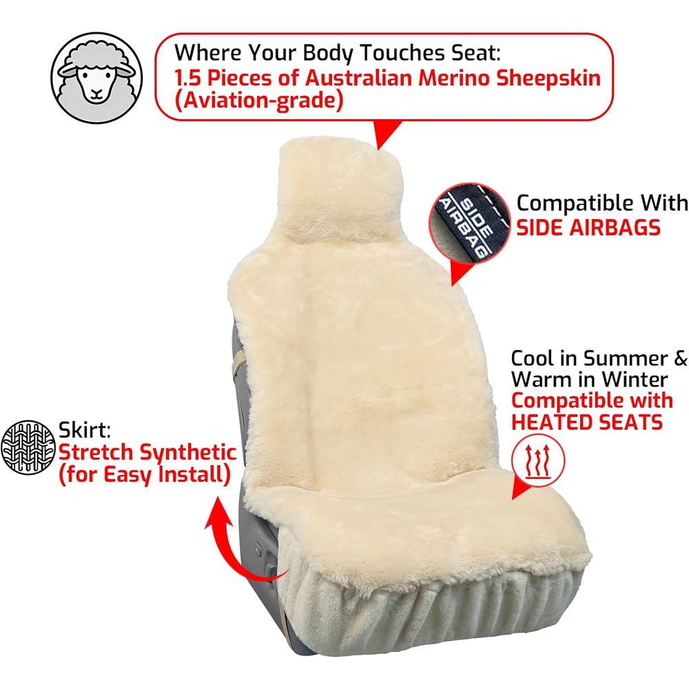 ผ้าคลุมเบาะรถยนต์ Aegis Cover  - Car Seat Cover บทวิจารณ์และราคา